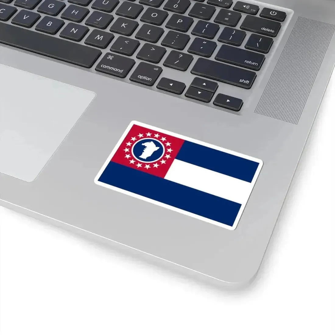 Flag of Cheatham County Tennessee (United States) STICKER Vinyl Kiss-Cut Decal - The Sticker Space