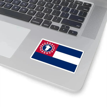 Flag of Cheatham County Tennessee (United States) STICKER Vinyl Kiss-Cut Decal - The Sticker Space