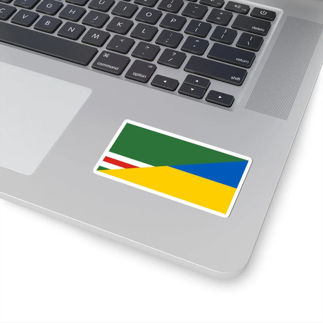 Flag of Chechnya and Ukraine Old (Ukraine) STICKER Vinyl Kiss-Cut Decal - The Sticker Space