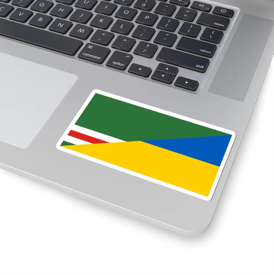 Flag of Chechnya and Ukraine Old (Ukraine) STICKER Vinyl Kiss-Cut Decal - The Sticker Space