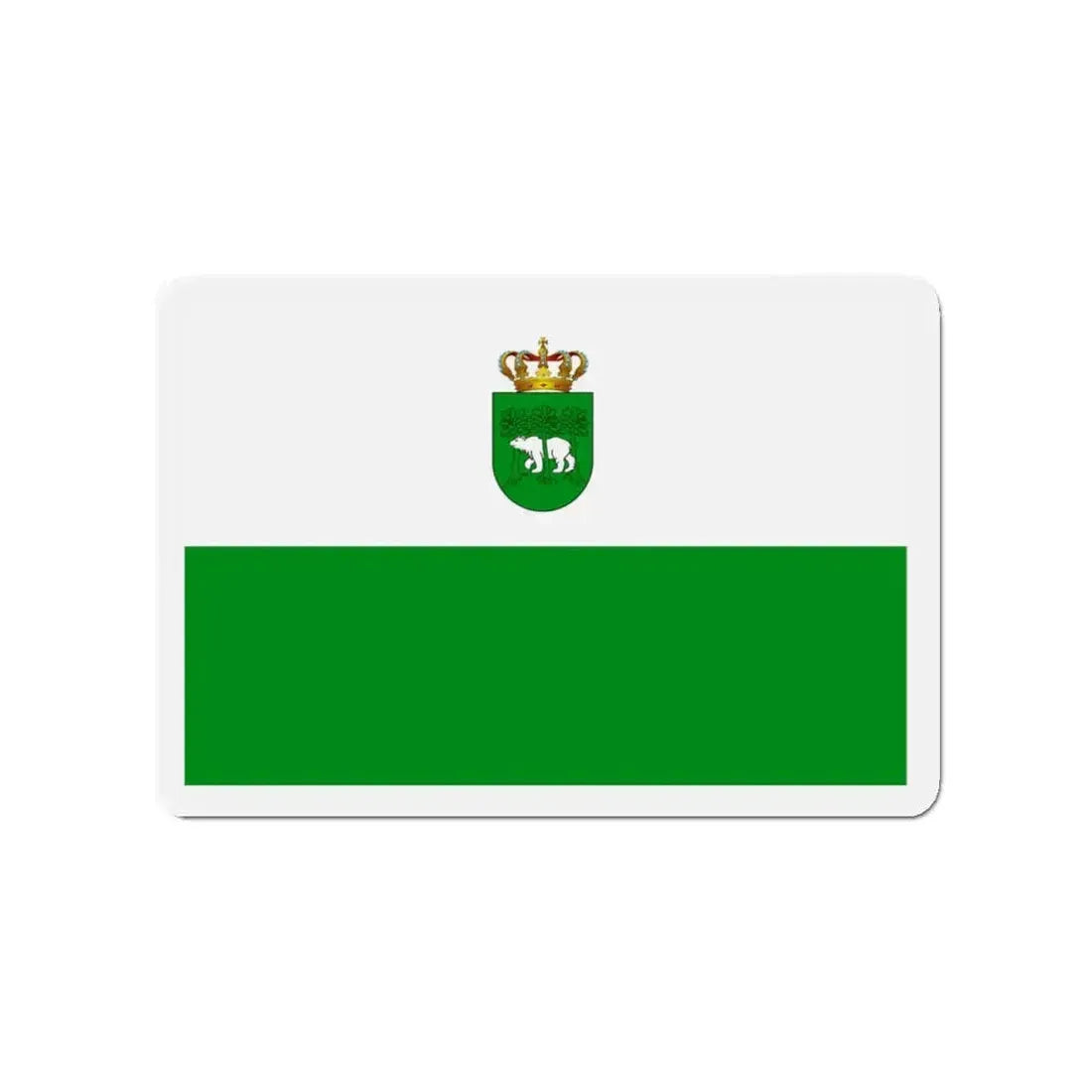 Flag of Chełm Poland - Refrigerator Magnet 3 Inch - The Sticker Space