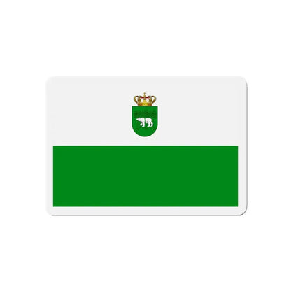 Flag of Chełm Poland - Refrigerator Magnet 5 Inch - The Sticker Space