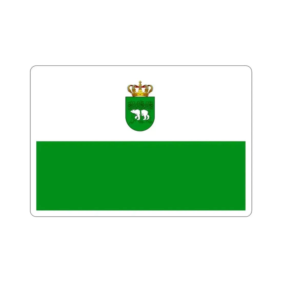 Flag of Chełm Poland STICKER Vinyl Die-Cut Decal 2 Inch - The Sticker Space