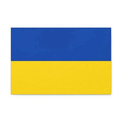 Flag of Chemnitz Germany - Canvas Wall Art 18″ x 12″ 1.25" - The Sticker Space