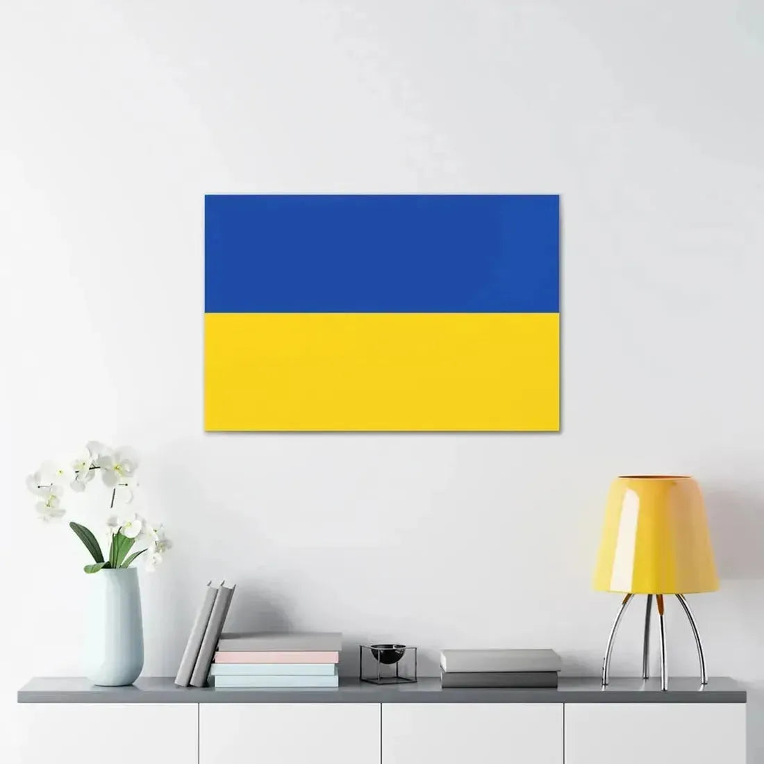 Flag of Chemnitz Germany - Canvas Wall Art - The Sticker Space