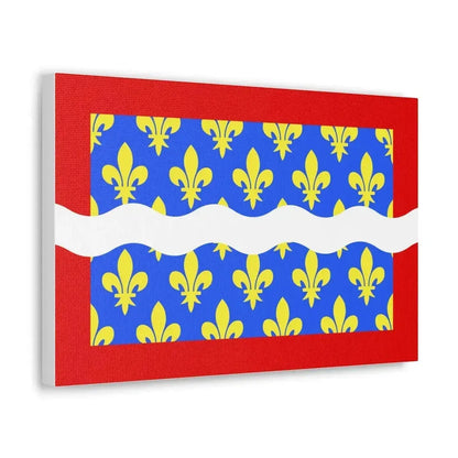 Flag of Cher France - Canvas Wall Art - The Sticker Space