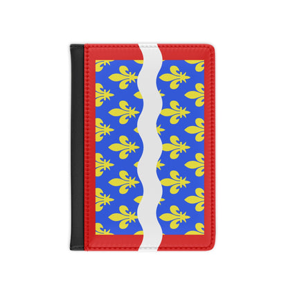 Flag of Cher France - Passport Holder-3.9" x 5.8"-The Sticker Space