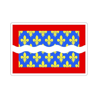 Flag of Cher France STICKER Vinyl Die-Cut Decal 2 Inch - The Sticker Space