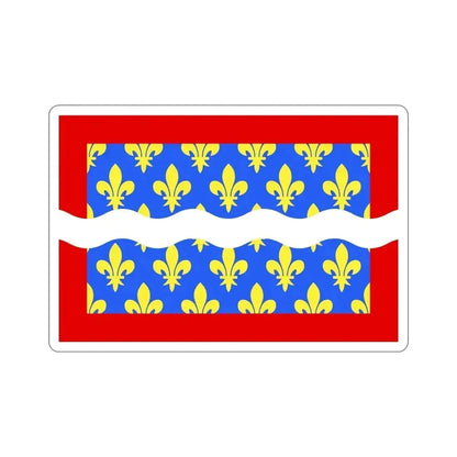 Flag of Cher France STICKER Vinyl Die-Cut Decal 6 Inch - The Sticker Space