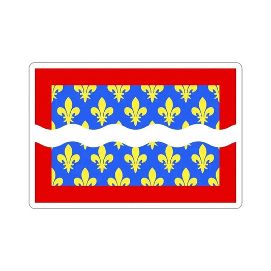 Flag of Cher France STICKER Vinyl Die-Cut Decal 6 Inch - The Sticker Space