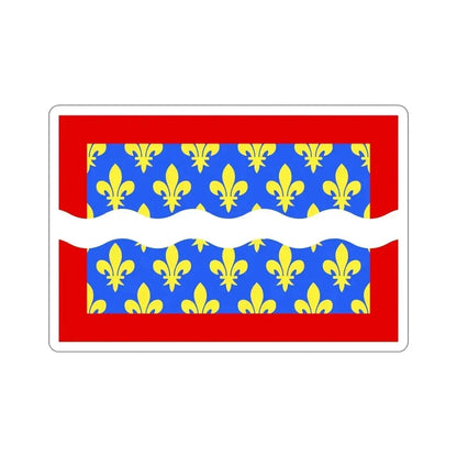 Flag of Cher France STICKER Vinyl Die-Cut Decal 6 Inch - The Sticker Space