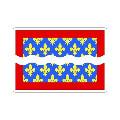 Flag of Cher France STICKER Vinyl Die-Cut Decal - The Sticker Space