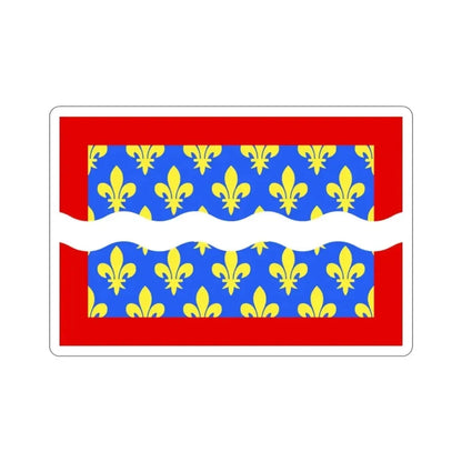 Flag of Cher France STICKER Vinyl Die-Cut Decal - The Sticker Space