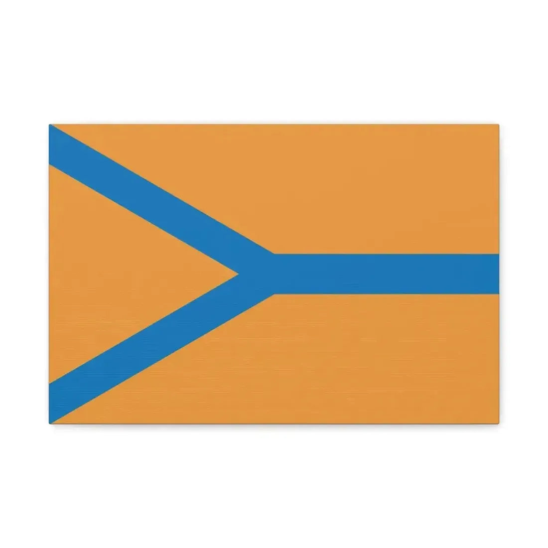 Flag of Cherepovets Russia - Canvas Wall Art 18″ x 12″ 1.25" - The Sticker Space