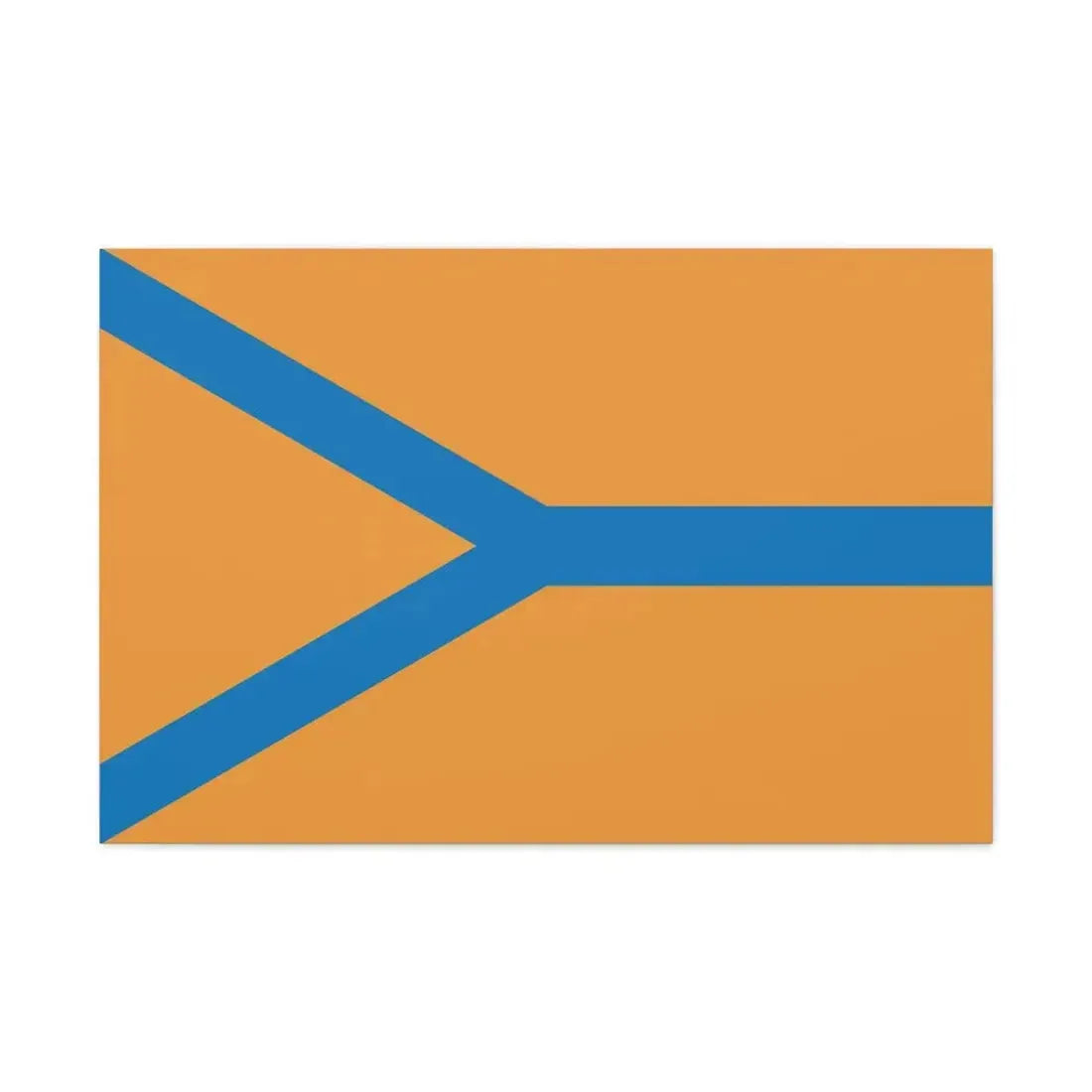 Flag of Cherepovets Russia - Canvas Wall Art 36" x 24" 1.25" - The Sticker Space