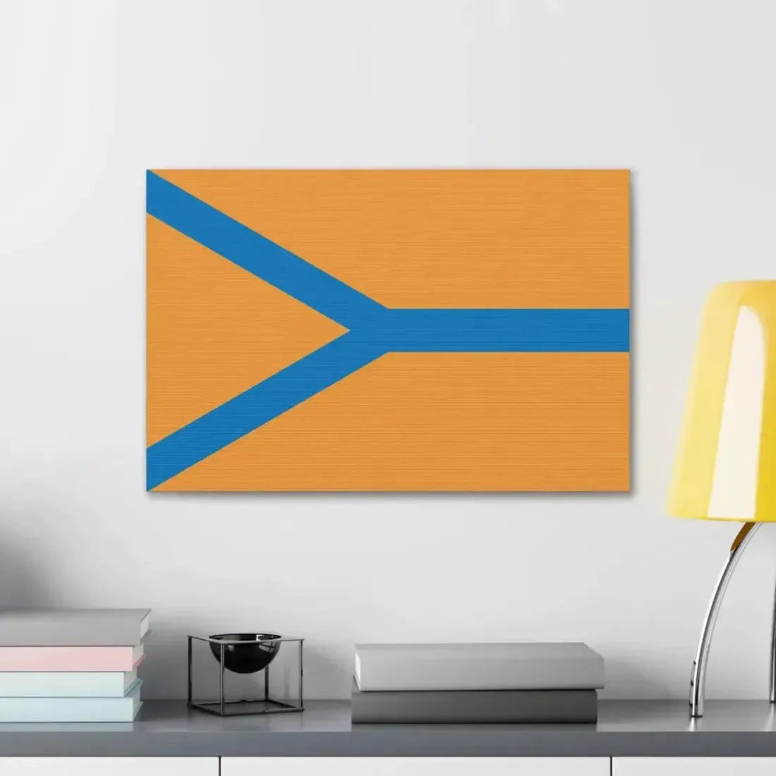 Flag of Cherepovets Russia - Canvas Wall Art - The Sticker Space