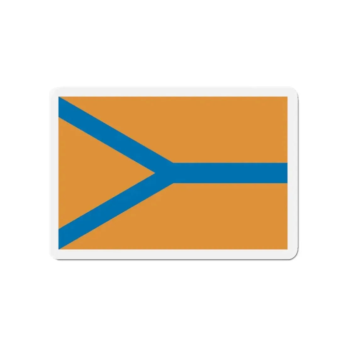 Flag of Cherepovets Russia - Refrigerator Magnet 3 Inch - The Sticker Space