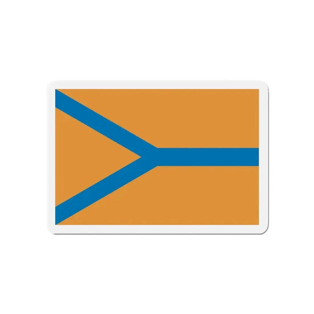 Flag of Cherepovets Russia - Refrigerator Magnet 4 Inch - The Sticker Space