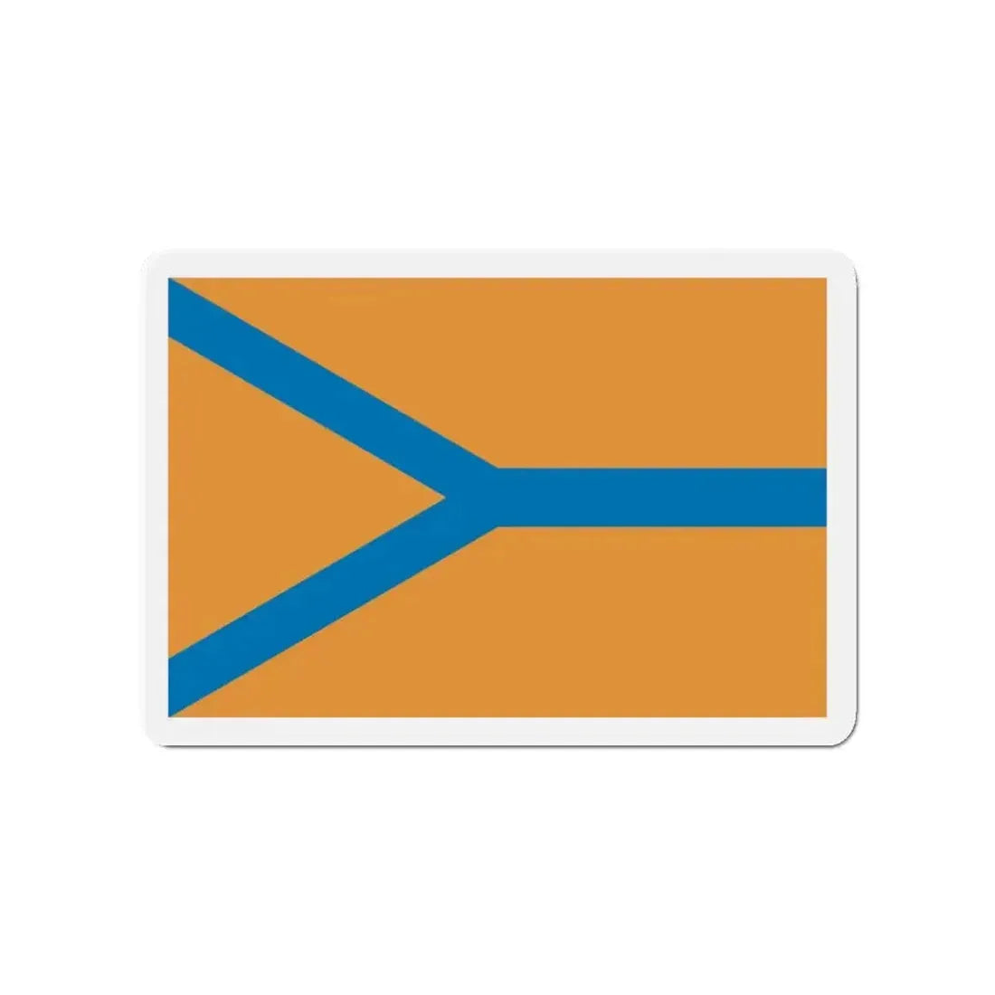 Flag of Cherepovets Russia - Refrigerator Magnet - The Sticker Space