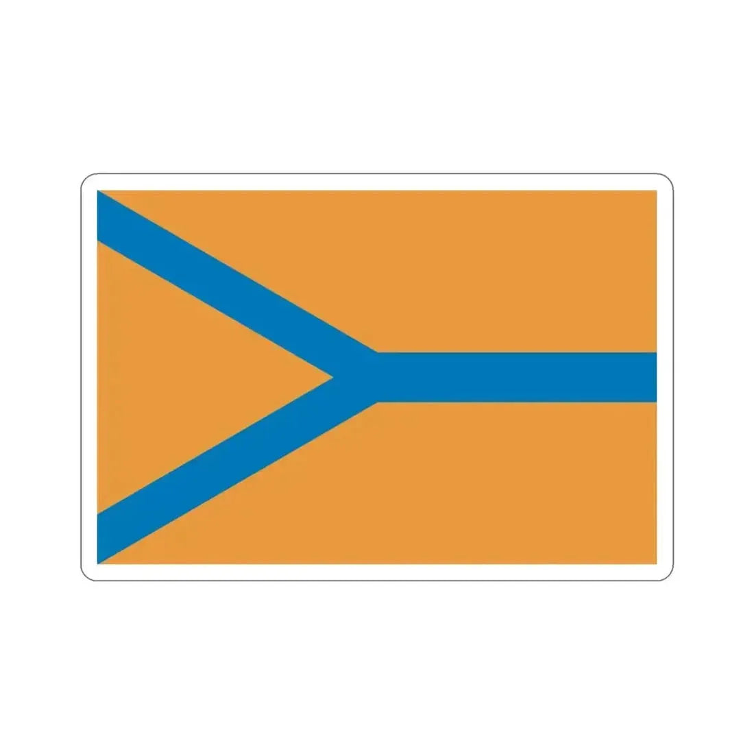 Flag of Cherepovets Russia STICKER Vinyl Die-Cut Decal 3 Inch - The Sticker Space