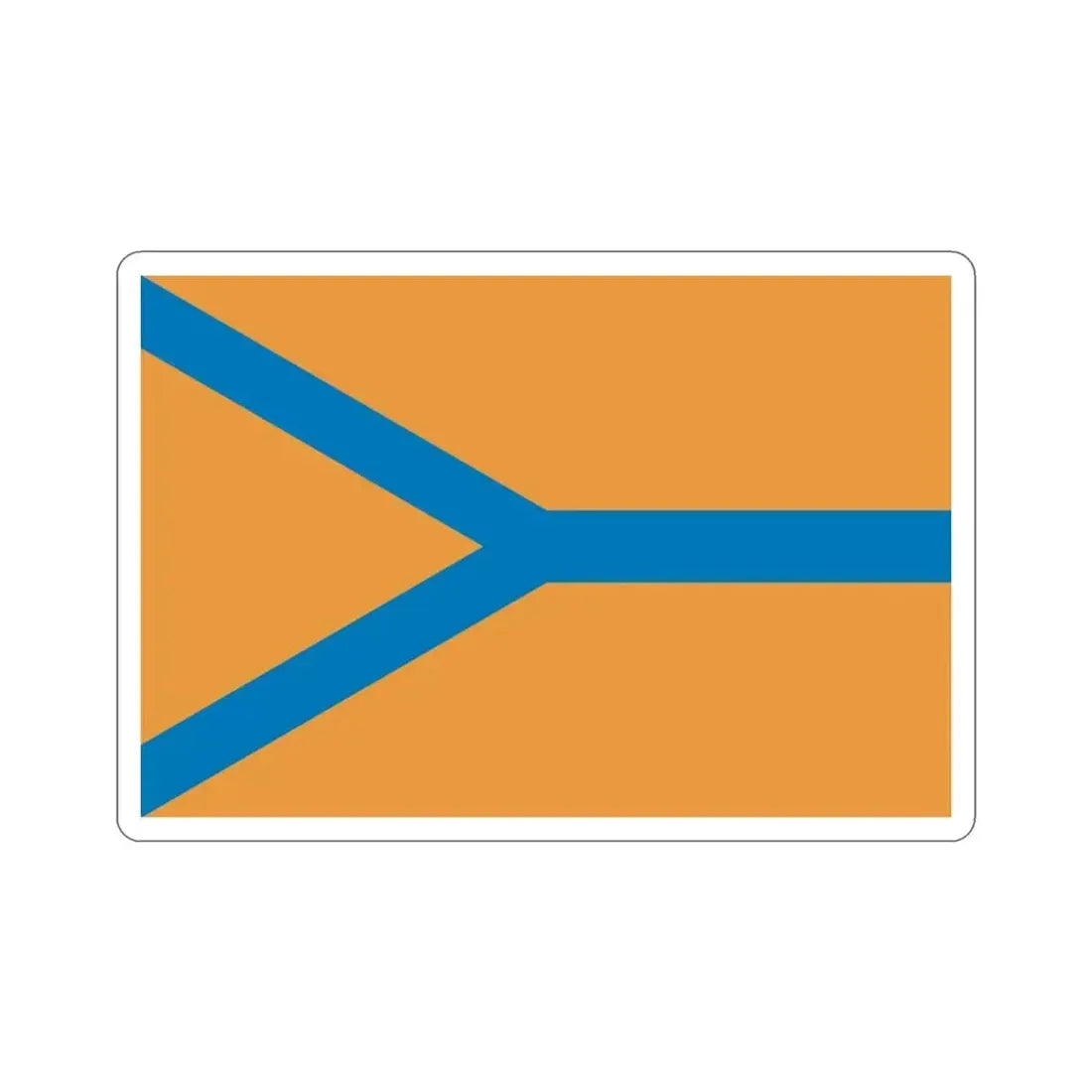 Flag of Cherepovets Russia STICKER Vinyl Die-Cut Decal 3 Inch - The Sticker Space