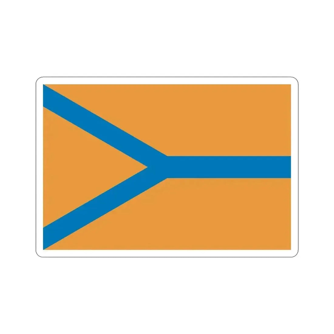 Flag of Cherepovets Russia STICKER Vinyl Die-Cut Decal 5 Inch - The Sticker Space