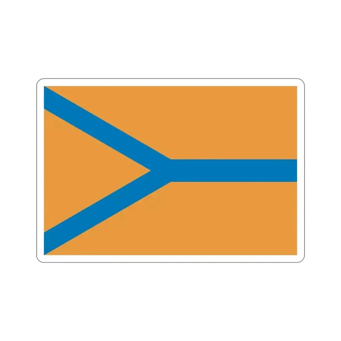 Flag of Cherepovets Russia STICKER Vinyl Die-Cut Decal 6 Inch - The Sticker Space