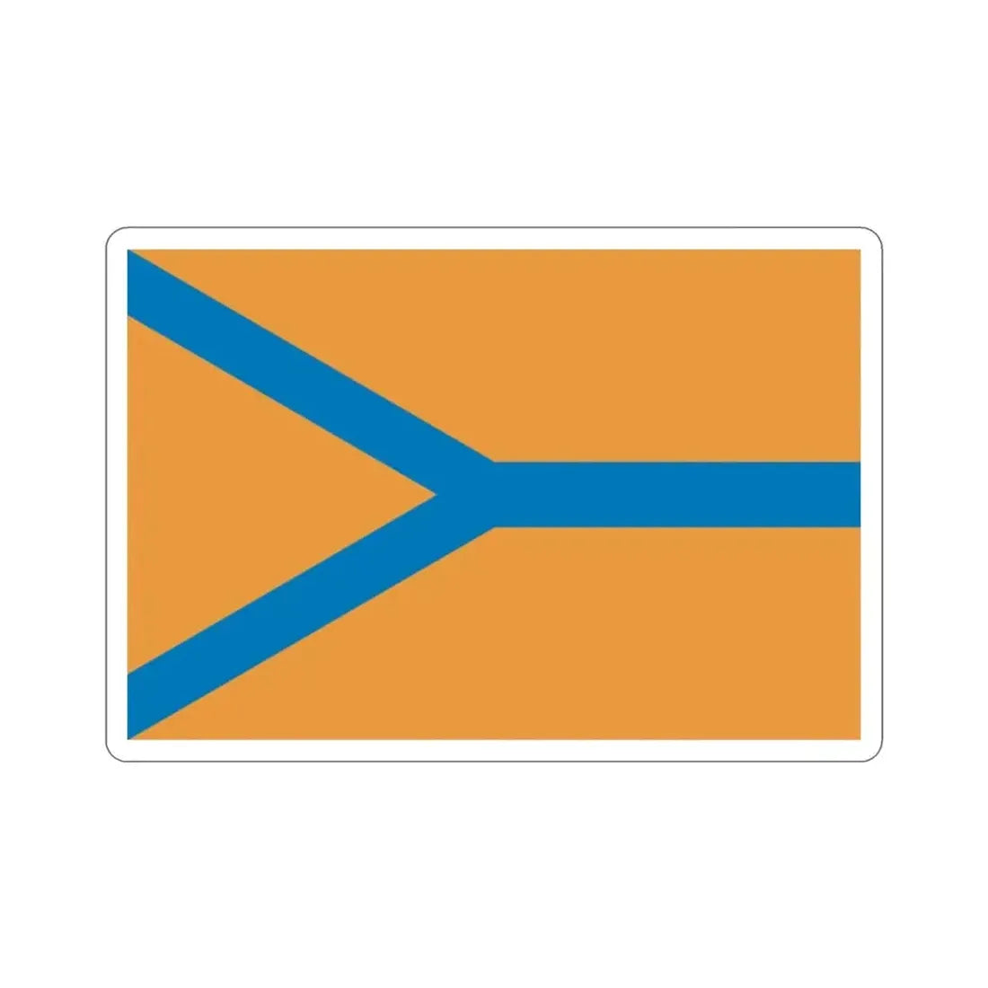 Flag of Cherepovets Russia STICKER Vinyl Die-Cut Decal - The Sticker Space