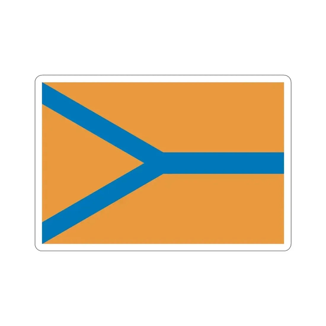 Flag of Cherepovets Russia STICKER Vinyl Die-Cut Decal - The Sticker Space