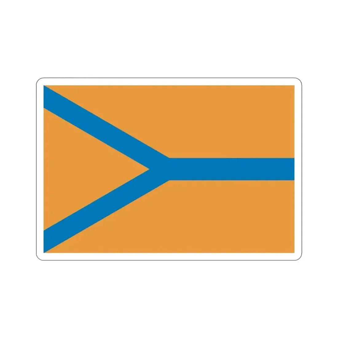 Flag of Cherepovets Russia STICKER Vinyl Die-Cut Decal - The Sticker Space