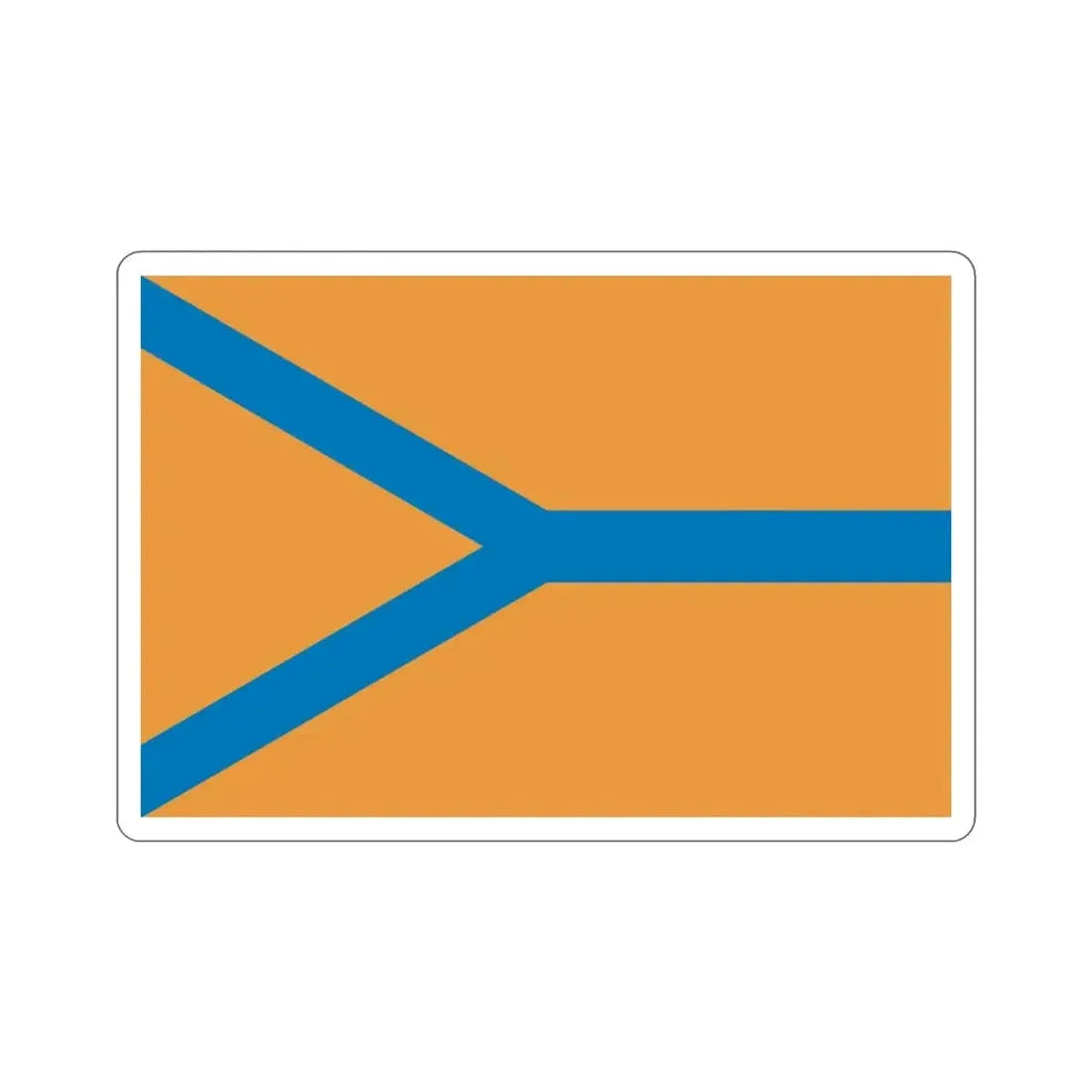 Flag of Cherepovets Russia STICKER Vinyl Die-Cut Decal - The Sticker Space