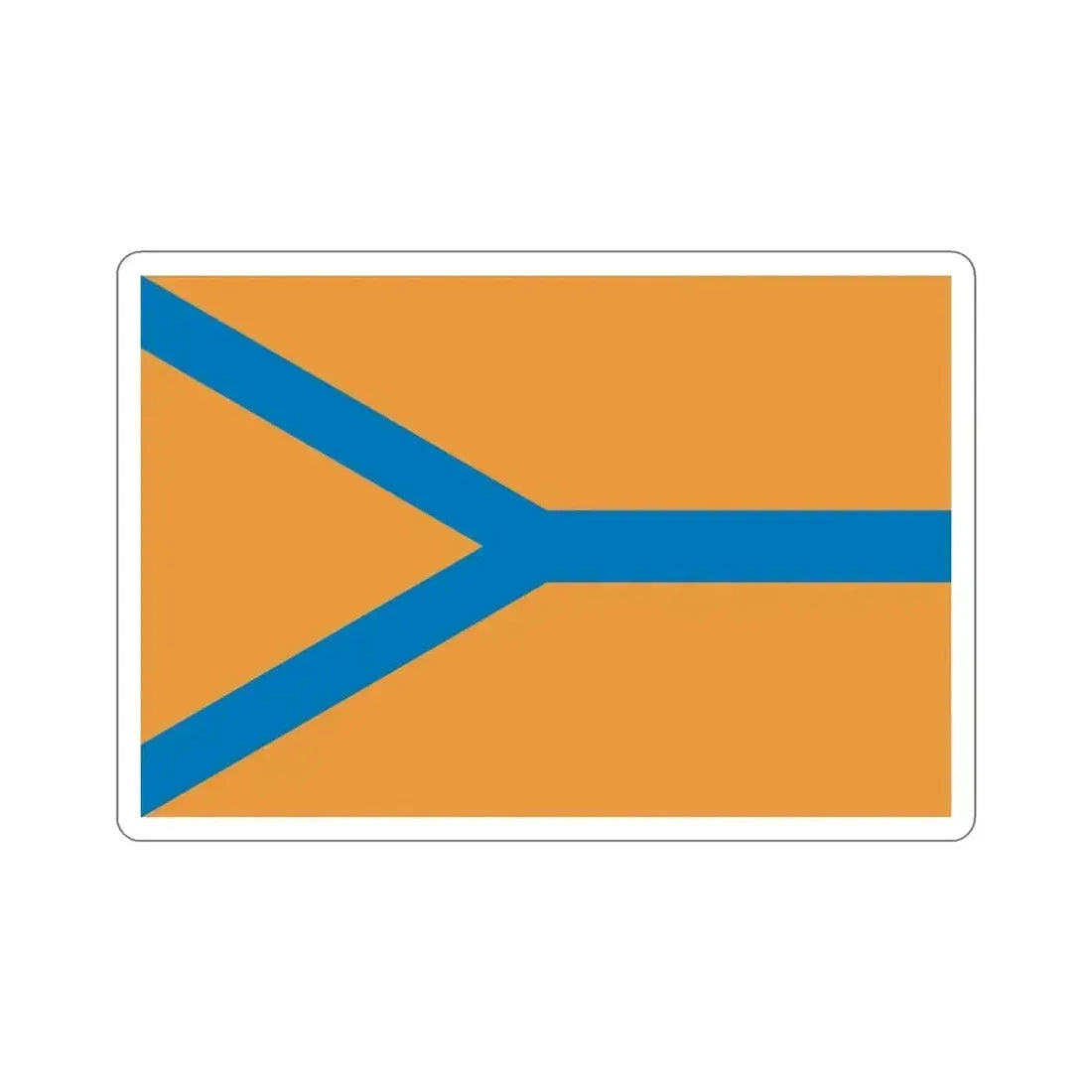 Flag of Cherepovets Russia STICKER Vinyl Die-Cut Decal - The Sticker Space