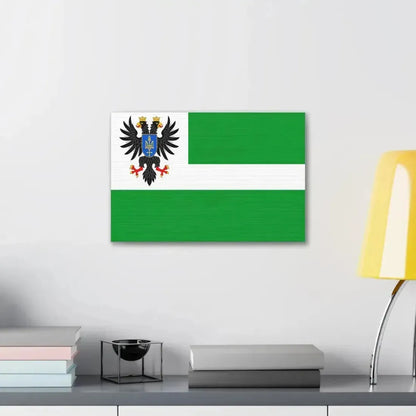 Flag of Chernihiv Oblast Ukraine - Canvas Wall Art - The Sticker Space