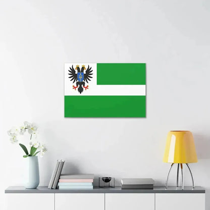 Flag of Chernihiv Oblast Ukraine - Canvas Wall Art - The Sticker Space