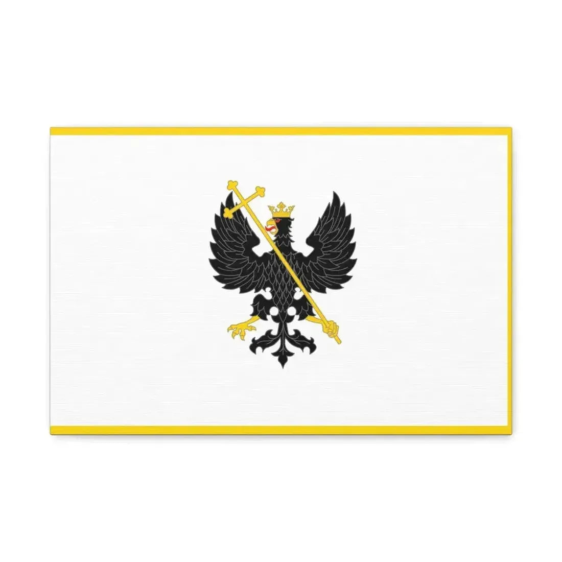 Flag of Chernihiv Ukraine - Canvas Wall Art - The Sticker Space
