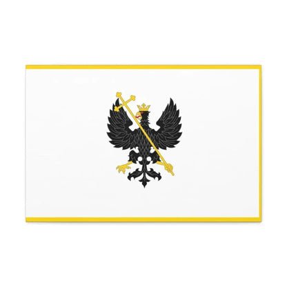 Flag of Chernihiv Ukraine - Canvas Wall Art - The Sticker Space
