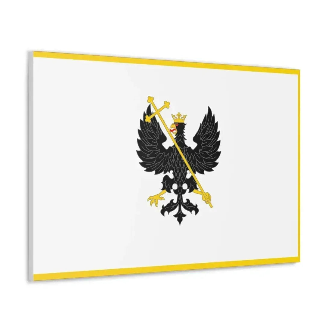 Flag of Chernihiv Ukraine - Canvas Wall Art - The Sticker Space