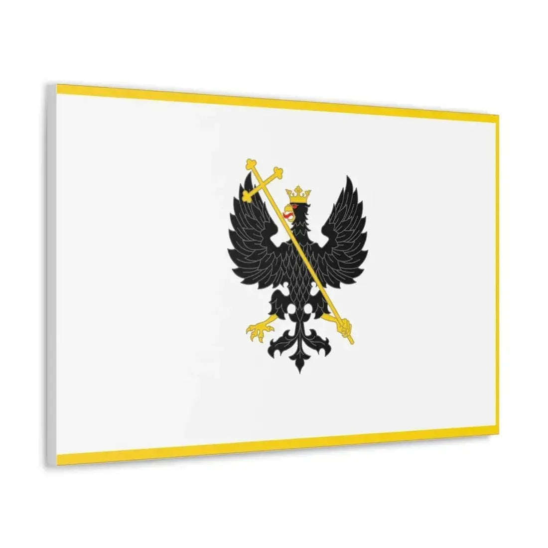 Flag of Chernihiv Ukraine - Canvas Wall Art - The Sticker Space