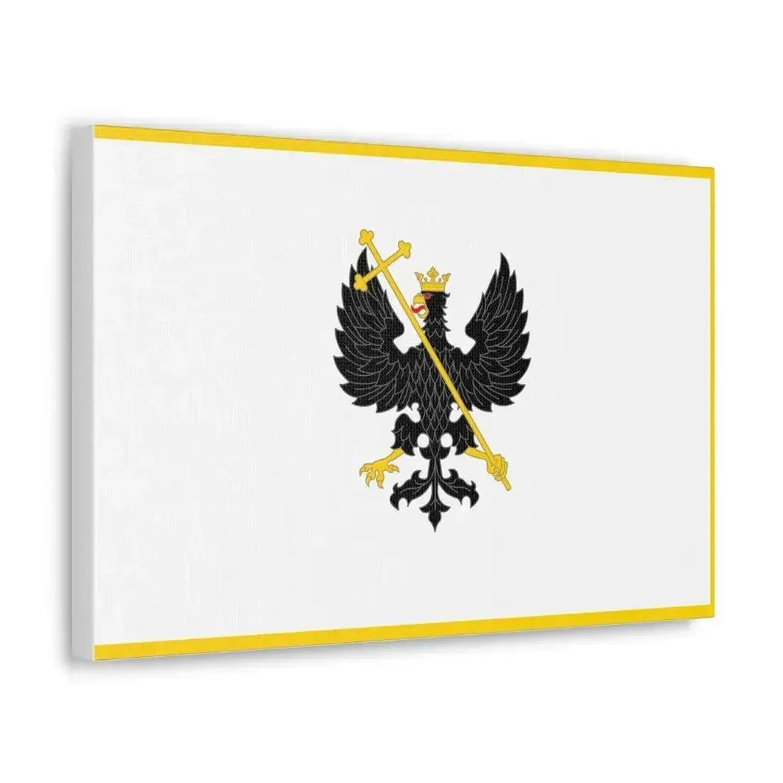 Flag of Chernihiv Ukraine - Canvas Wall Art - The Sticker Space