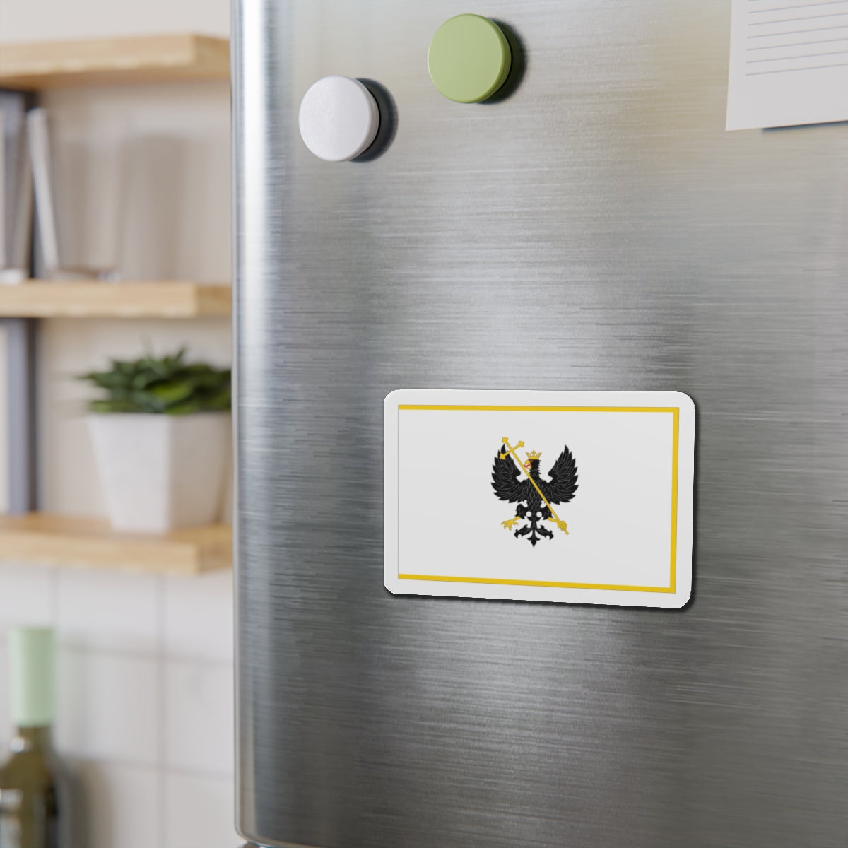 Flag of Chernihiv Ukraine - Die-Cut Magnet-The Sticker Space