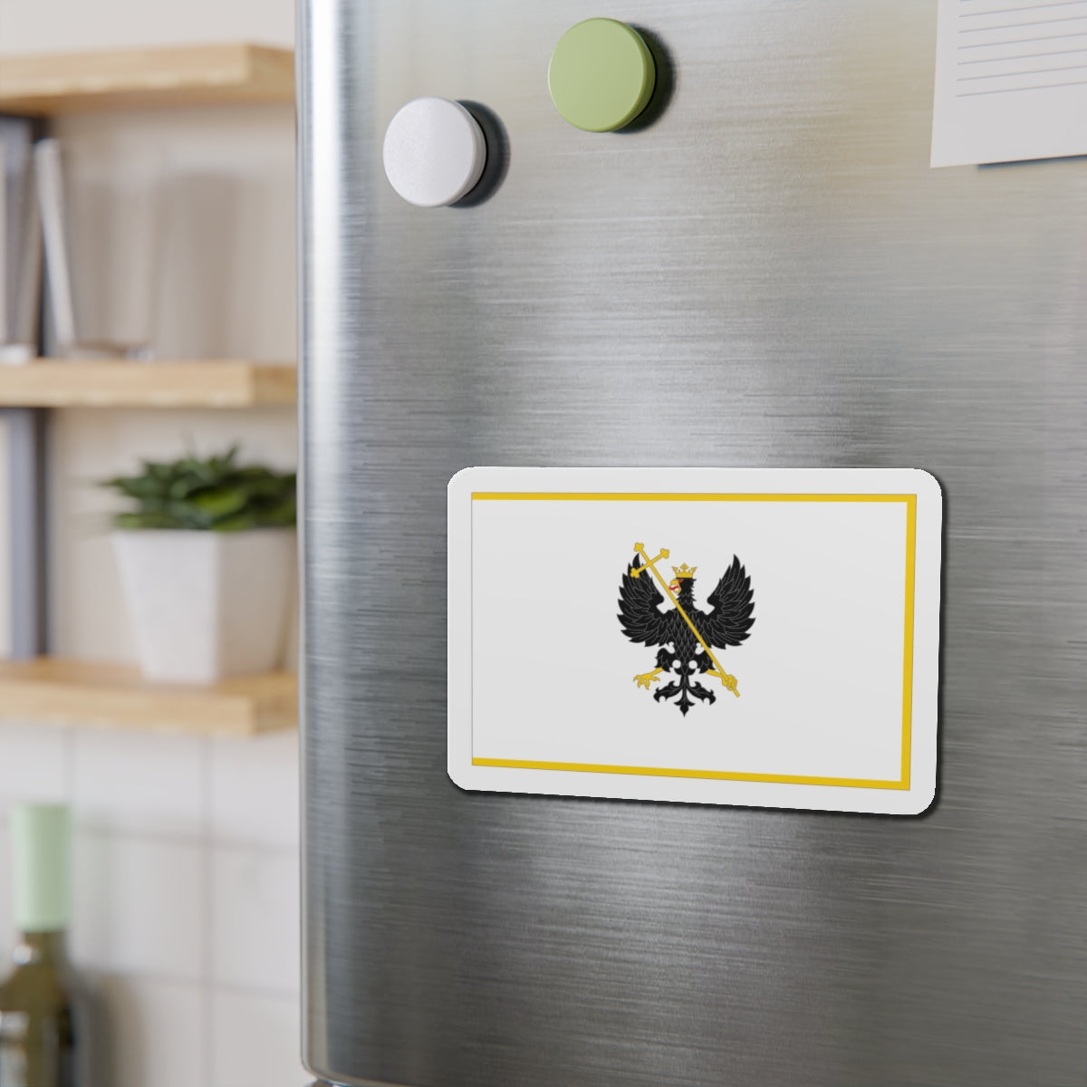 Flag of Chernihiv Ukraine - Die-Cut Magnet-The Sticker Space