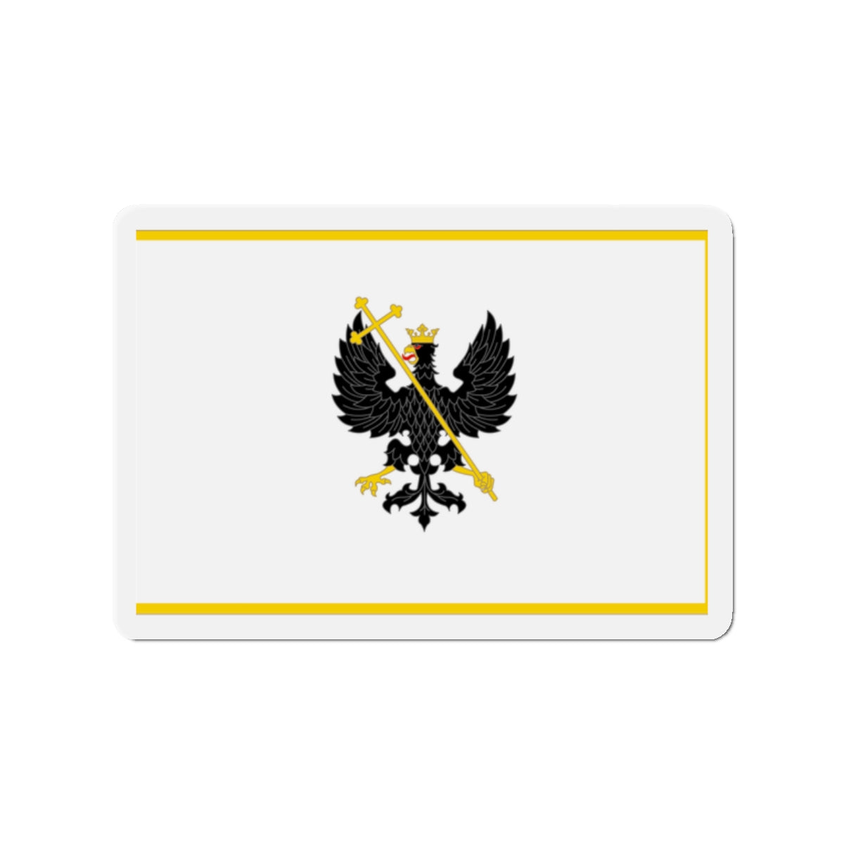 Flag of Chernihiv Ukraine - Die-Cut Magnet-2" x 2"-The Sticker Space