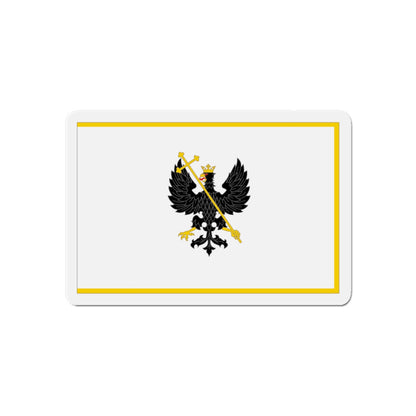 Flag of Chernihiv Ukraine - Die-Cut Magnet-6 × 6"-The Sticker Space