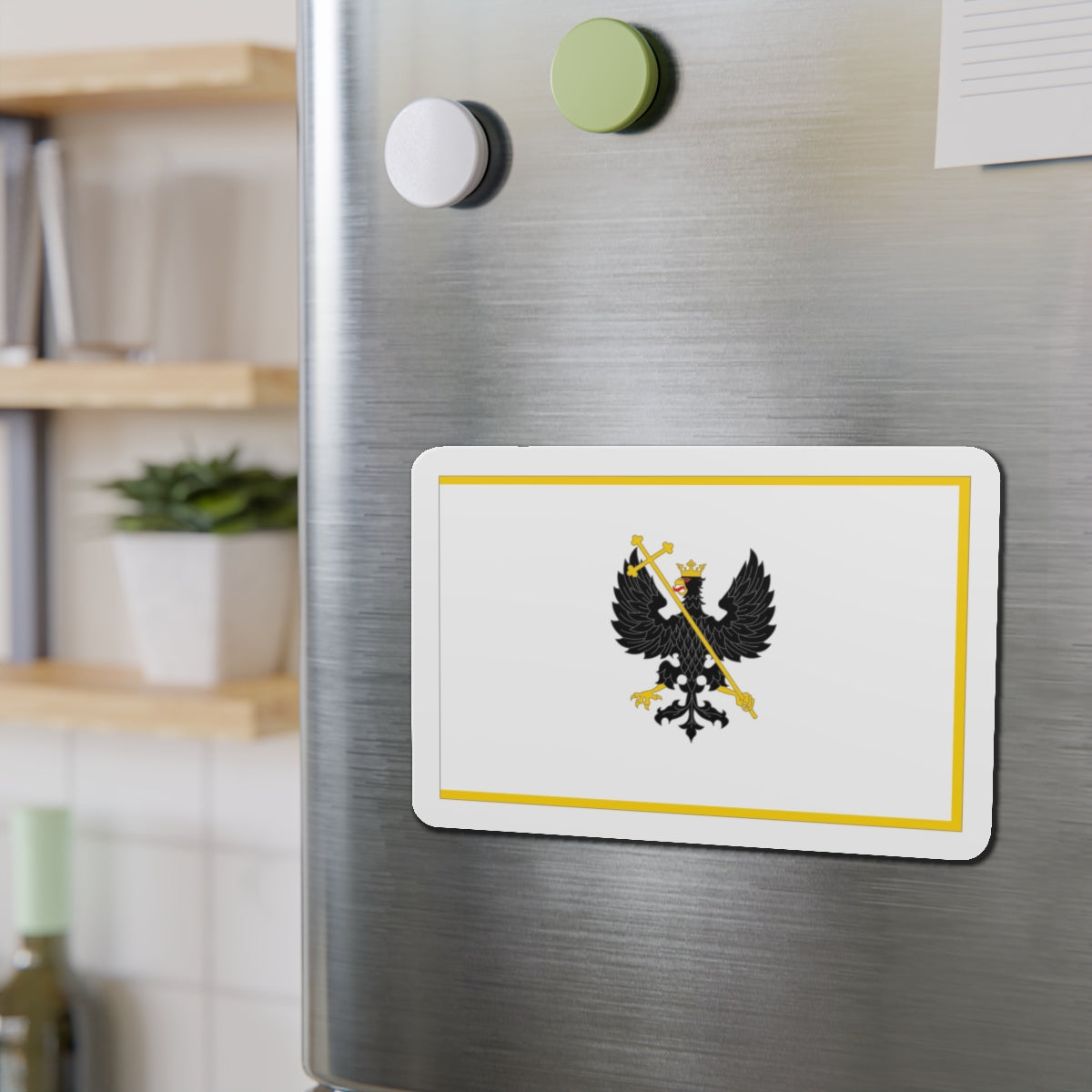 Flag of Chernihiv Ukraine - Die-Cut Magnet-The Sticker Space