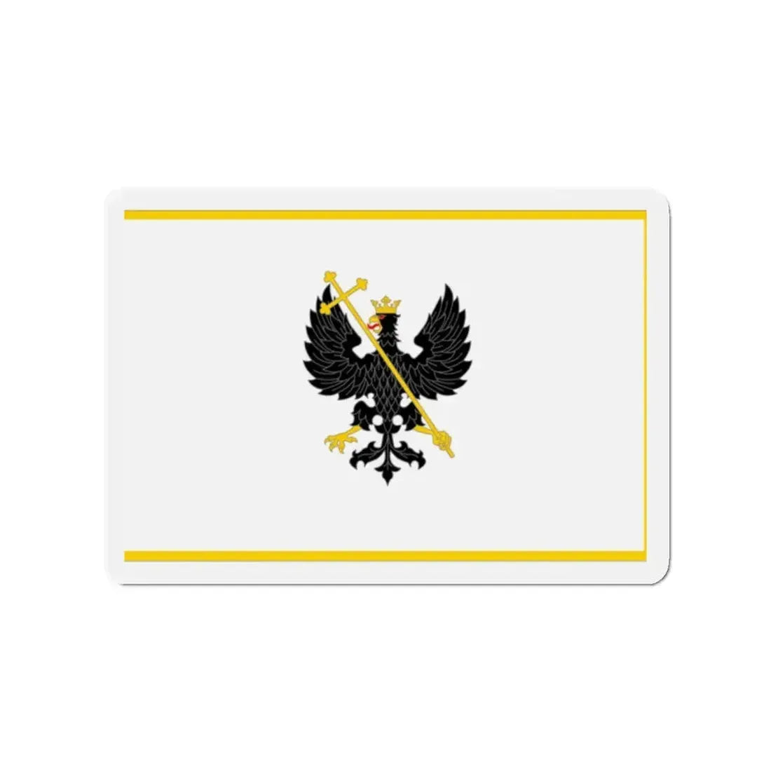 Flag of Chernihiv Ukraine - Refrigerator Magnet 2 Inch - The Sticker Space
