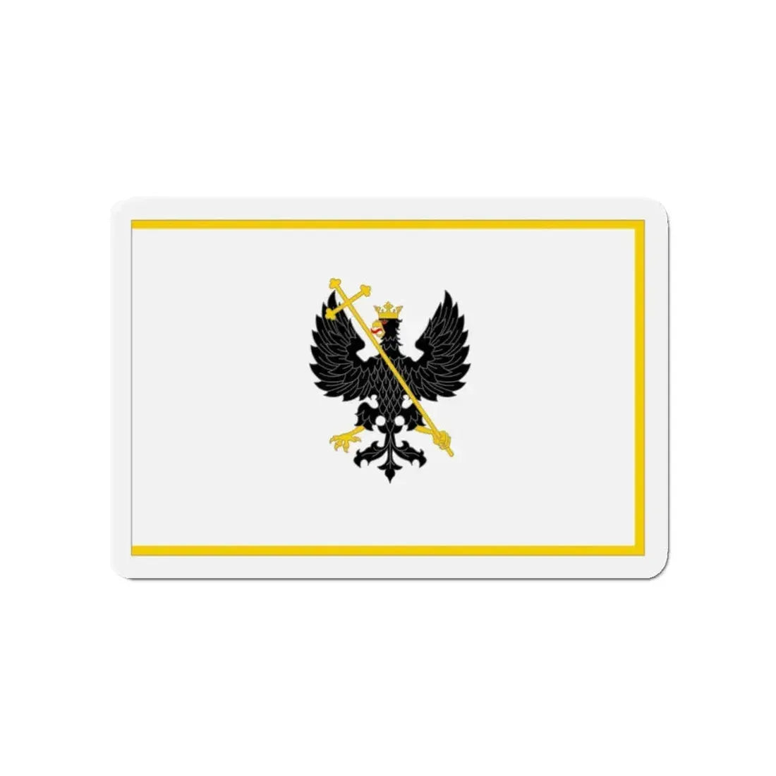 Flag of Chernihiv Ukraine - Refrigerator Magnet 3 Inch - The Sticker Space