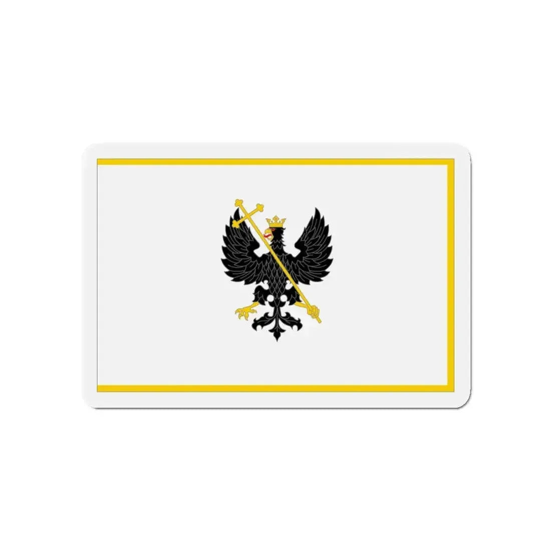 Flag of Chernihiv Ukraine - Refrigerator Magnet 4 Inch - The Sticker Space