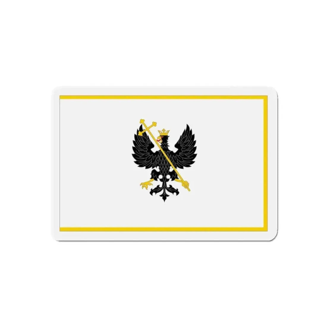 Flag of Chernihiv Ukraine - Refrigerator Magnet - The Sticker Space
