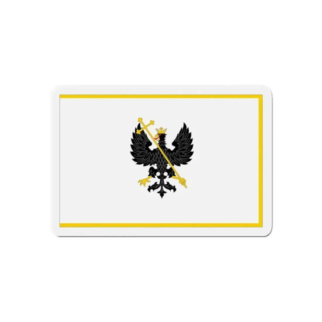 Flag of Chernihiv Ukraine - Refrigerator Magnet - The Sticker Space