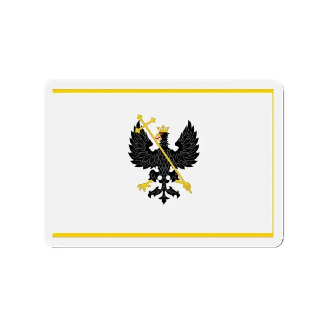 Flag of Chernihiv Ukraine - Refrigerator Magnet - The Sticker Space